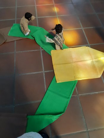 Emmausjüngern, eine guter Hirte und ein barmherziger Vater aus der "katechetischen Mitte"